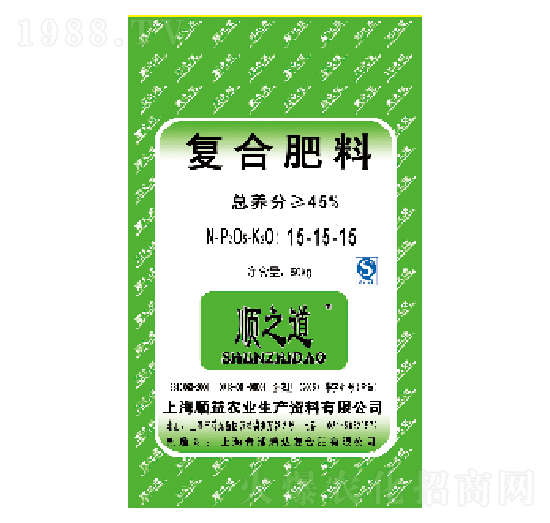 50kg復(fù)合肥料15-15-15-順之道-順益