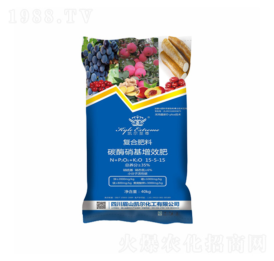 碳酶硝基增效復合肥料15-5-15-凱美佳肥業(yè)