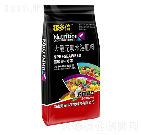 10kg����Ԫ��ˮ�ܷ���30-10-10+������-�ڶ౶-�����S